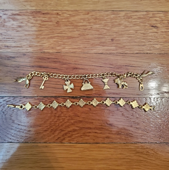 Gold Charm Bracelets - Picture 7 of 9